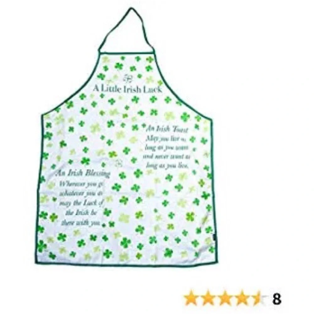 Irish Luck Kitchen Apron